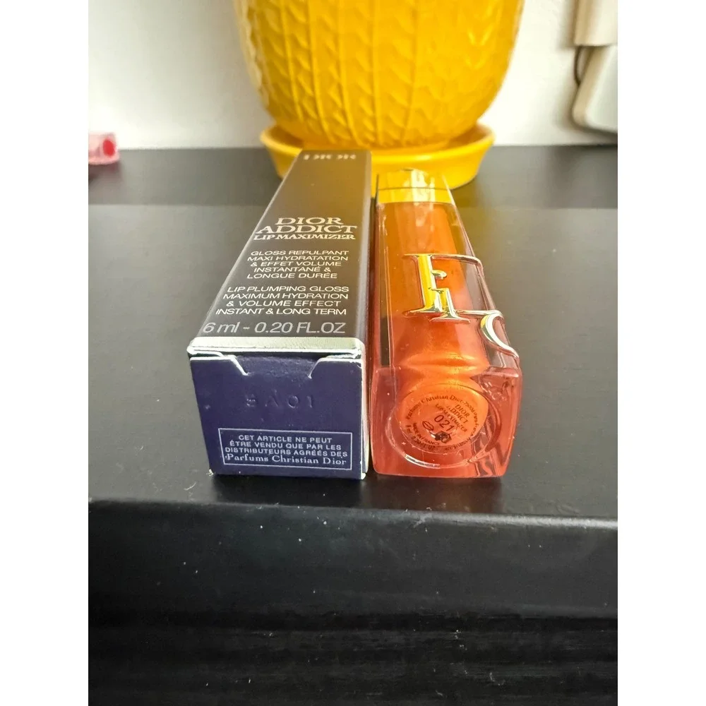 Dior Addict Lip Maximizer Plumping Gloss 021 Shimmer Tangerine 6ml 0.20 fl oz